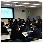 就職支援講座で学ぶ外国人留学生